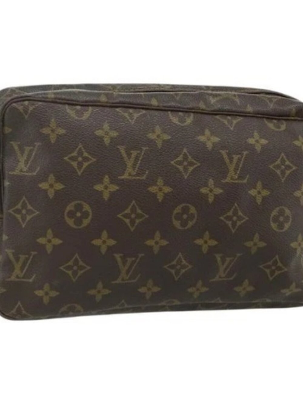 LOUIS VUITTON Monogram Trousse Toilette 28 Clutch Bag M47522 LV Auth ti3912
